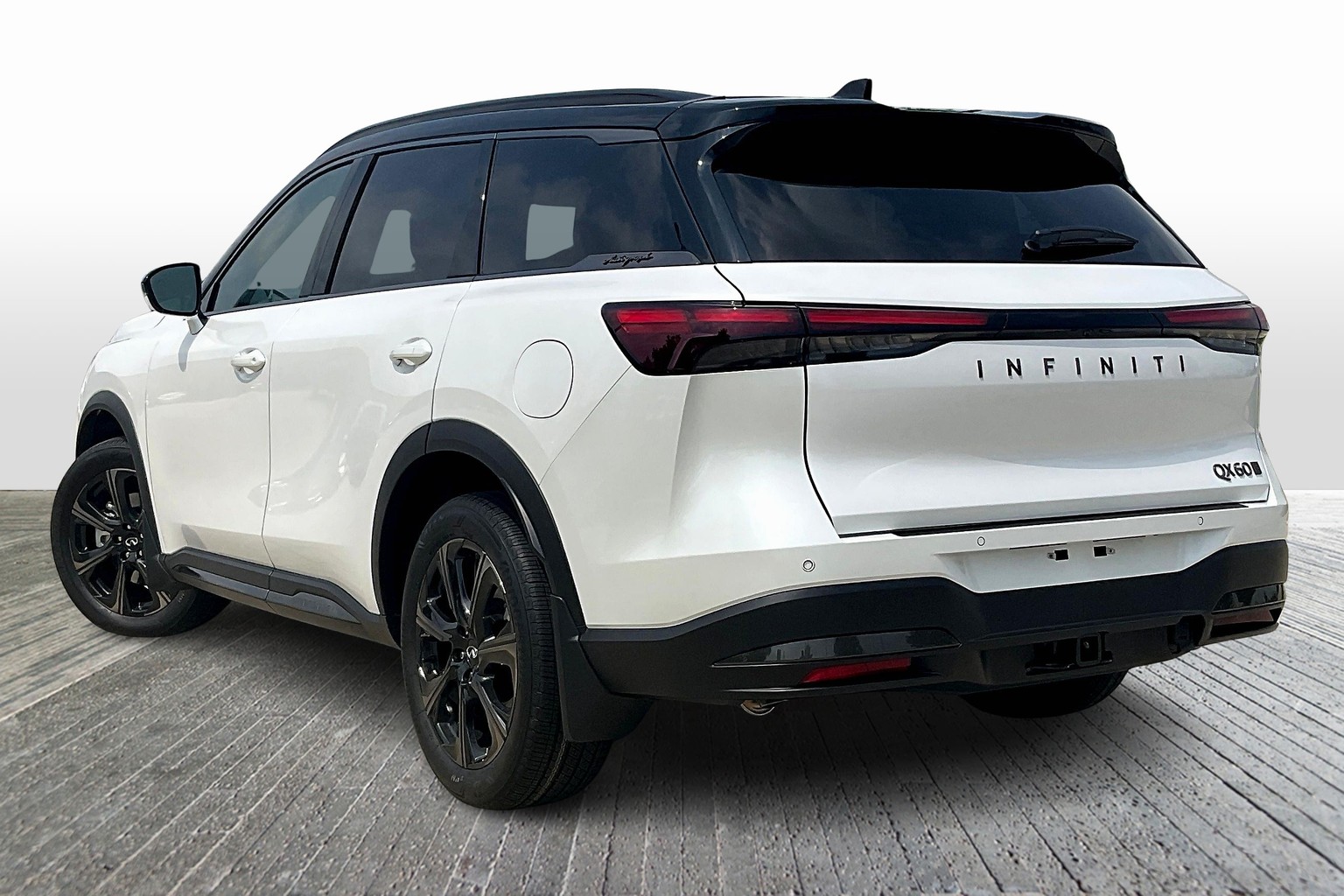 New Radiant White/Black Obsidian 2026 INFINITI QX60 AUTOGRAPH for